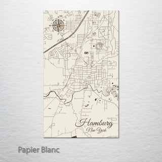 Hamburg, New York Street Map