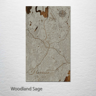 Harrison, New York Street Map