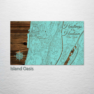 Hastings-on-Hudson, New York Street Map