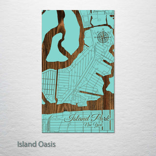 Island Park, New York Street Map