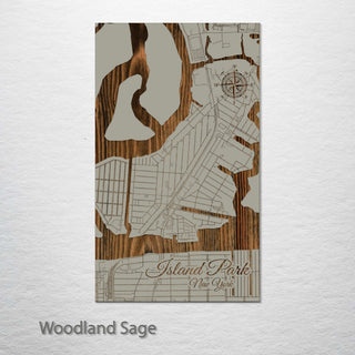 Island Park, New York Street Map