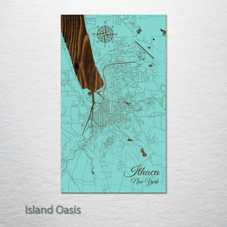Ithaca, New York Street Map