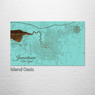 Jamestown, New York Street Map