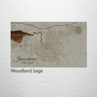 Jamestown, New York Street Map