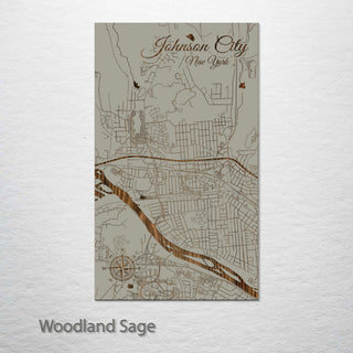 Johnson City, New York Street Map