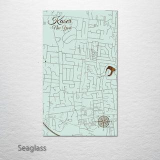 Kaser, New York Street Map