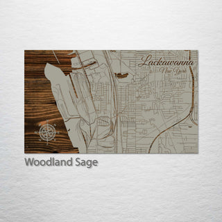 Lackawanna, New York Street Map
