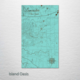 Lancaster, New York Street Map