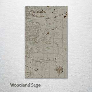 Lancaster, New York Street Map