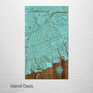 Lindenhurst, New York Street Map