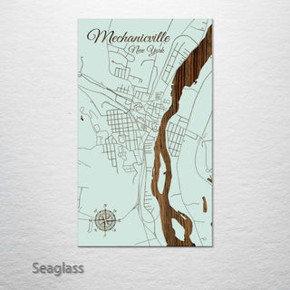 Mechanicville, New York Street Map