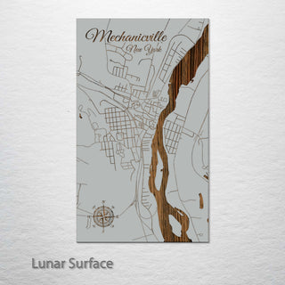 Mechanicville, New York Street Map