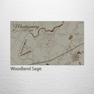 Montgomery, New York Street Map