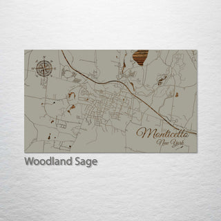 Monticello, New York Street Map