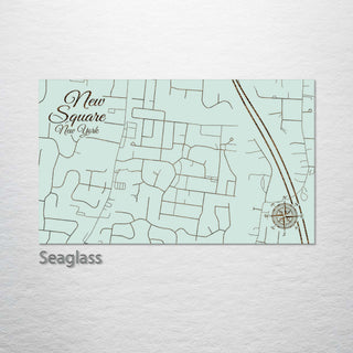 New Square, New York Street Map