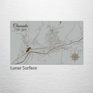 Oneonta, New York Street Map