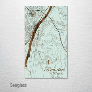 Rensselaer, New York Street Map