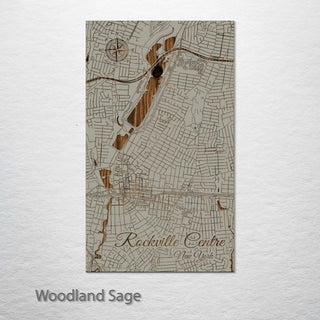 Rockville Centre, New York Street Map