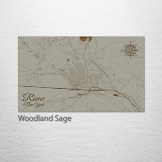 Rome, New York Street Map
