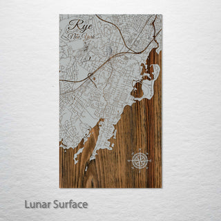 Rye, New York Street Map