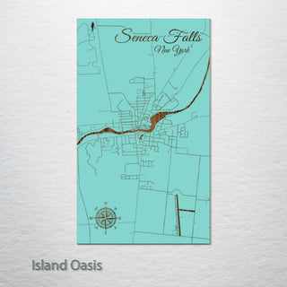 Seneca Falls, New York Street Map