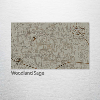 Spring Valley, New York Street Map