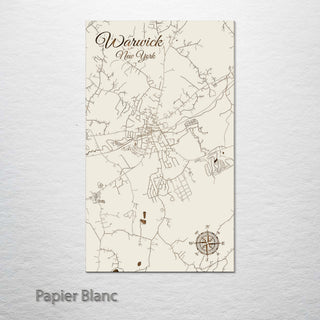 Warwick, New York Street Map