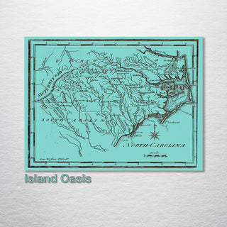 Historic North Carolina 1795 - Fire & Pine