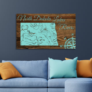 North Dakota Lakes & Rivers