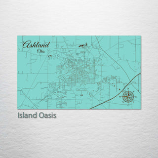 Ashland, Ohio Street Map