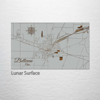 Bellevue, Ohio Street Map