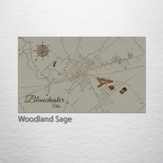 Blanchester, Ohio Street Map