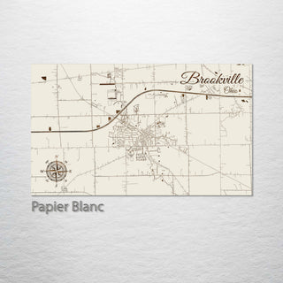 Brookville, Ohio Street Map