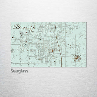 Brunswick, Ohio Street Map