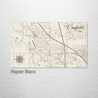 Canfield, Ohio Street Map