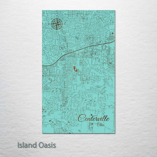 Centerville, Ohio Street Map