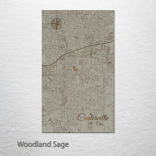 Centerville, Ohio Street Map