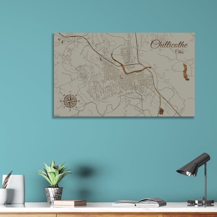 Chillicothe, Ohio Street Map