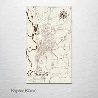 Circleville, Ohio Street Map