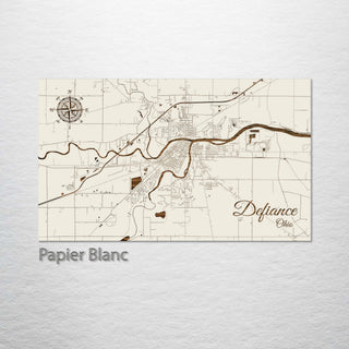 Defiance, Ohio Street Map