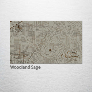 East Cleveland, Ohio Street Map