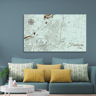 Fairborn, Ohio Street Map