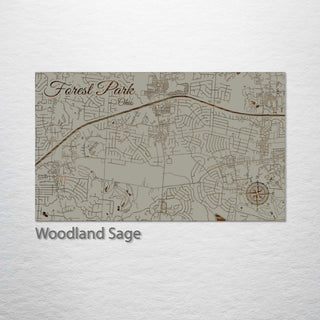 Forest Park, Ohio Street Map