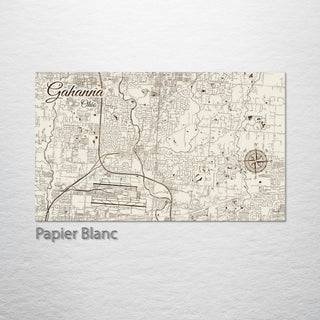 Gahanna, Ohio Street Map