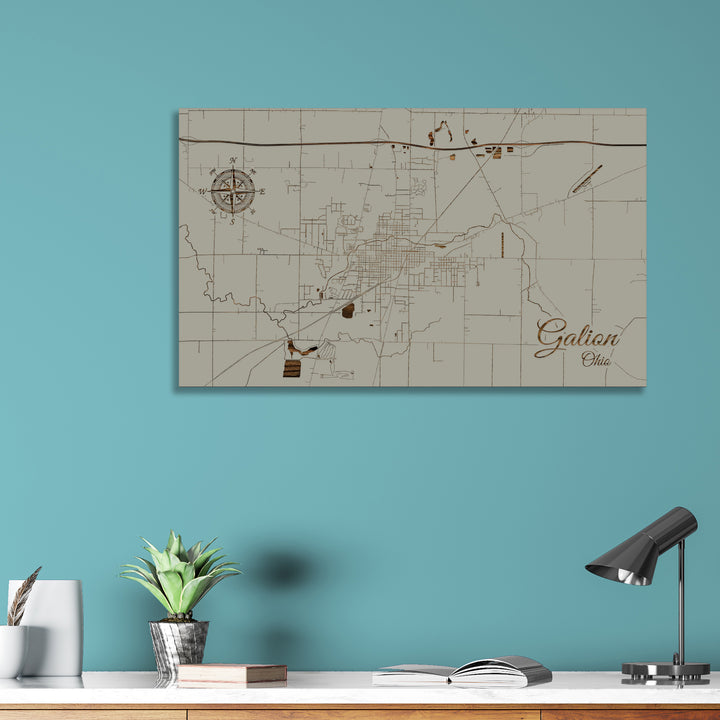 Galion, Ohio Street Map