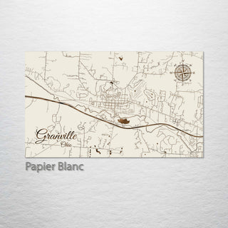 Granville, Ohio Street Map
