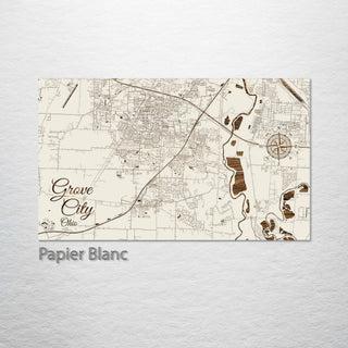 Grove City, Ohio Street Map