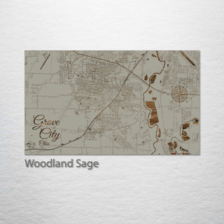 Grove City, Ohio Street Map
