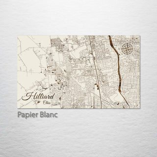 Hilliard, Ohio Street Map