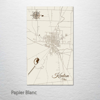 Kenton, Ohio Street Map